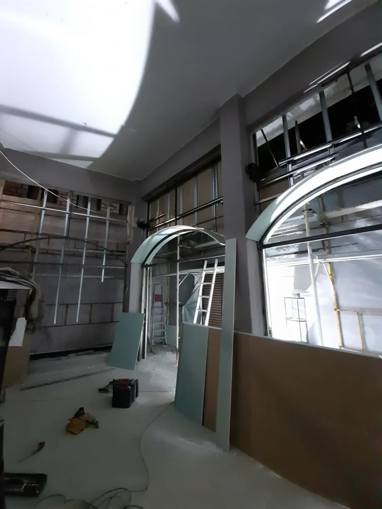 Γυψοσανίδες σε επαγγελματικούς χώρους / Commercial drywall works