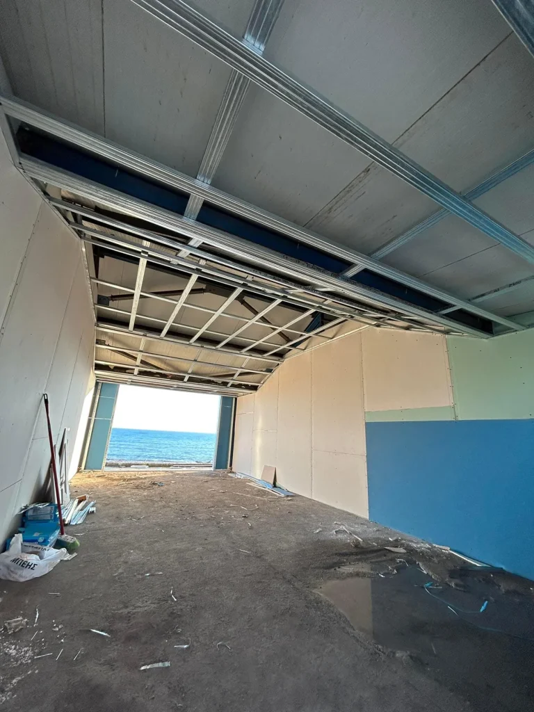 Γυψοσανίδες σε επαγγελματικούς χώρους / Commercial drywall works